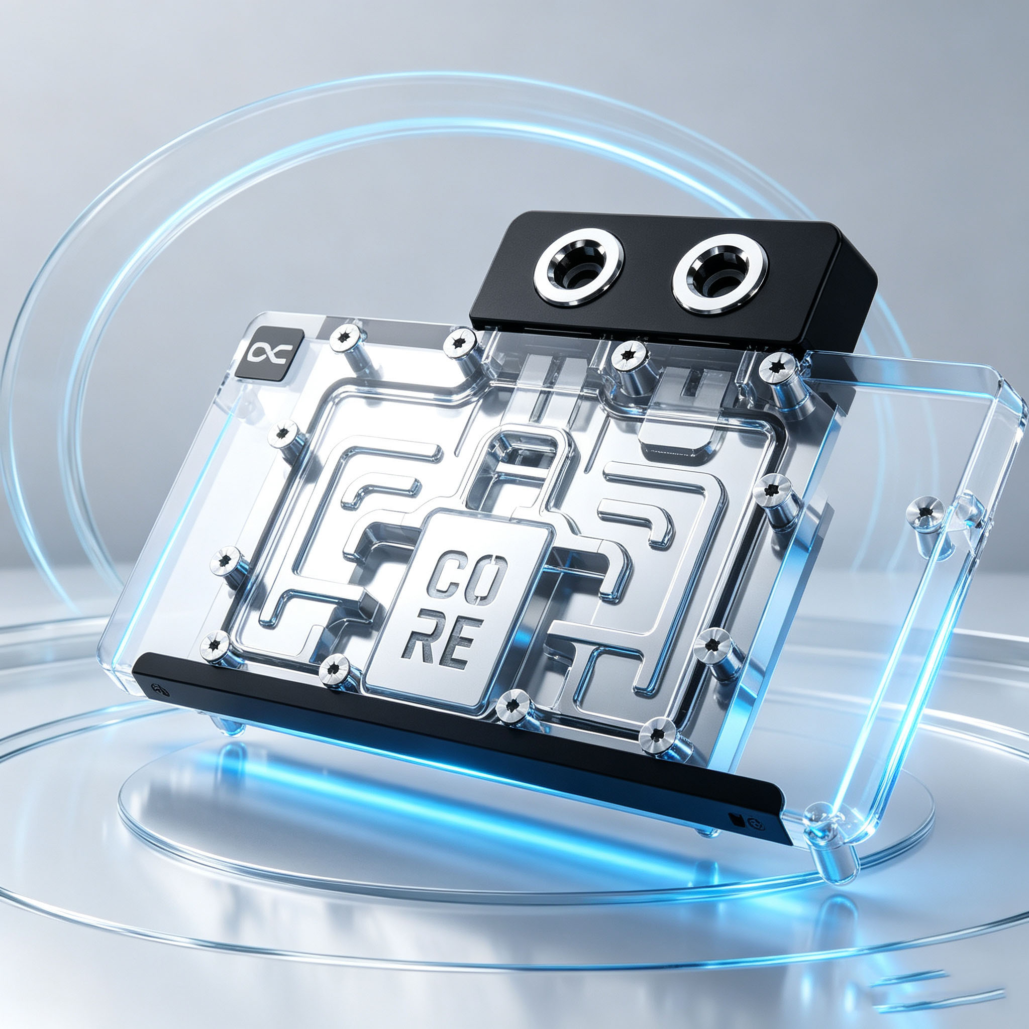 Rtx 4090 Water Block - ชุดระบายความร้อนด้วยน้ำสำหรับการ์ดจอ Alphacool Core GPU รุ่น PowerColor