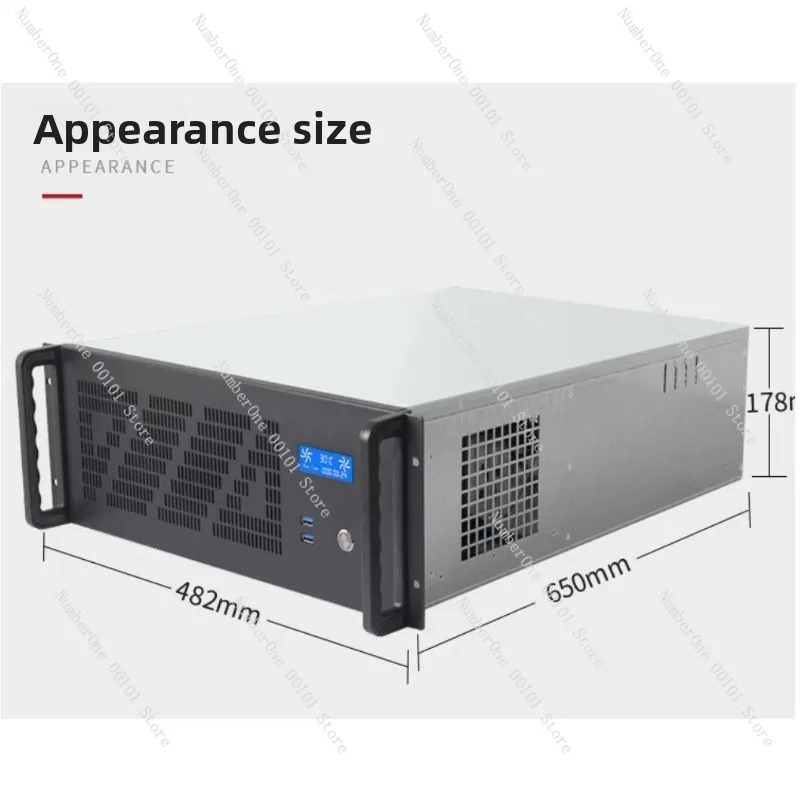 Server Gpu Chassis 4U - เคสเซิร์ฟเวอร์ 4U รองรับ GPU 12 ช่อง