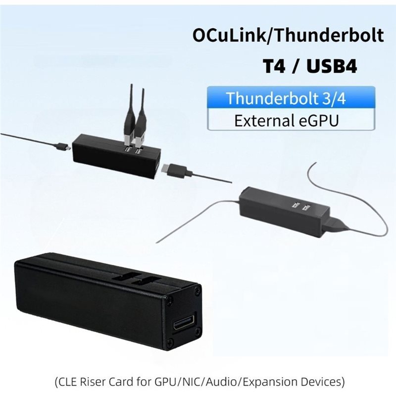 ข้อเสนอสุดคุ้ม - อะแดปเตอร์ T4 - Gpu External Dock Egpu Thunderbolt 4 บทวิจารณ์และราคา
