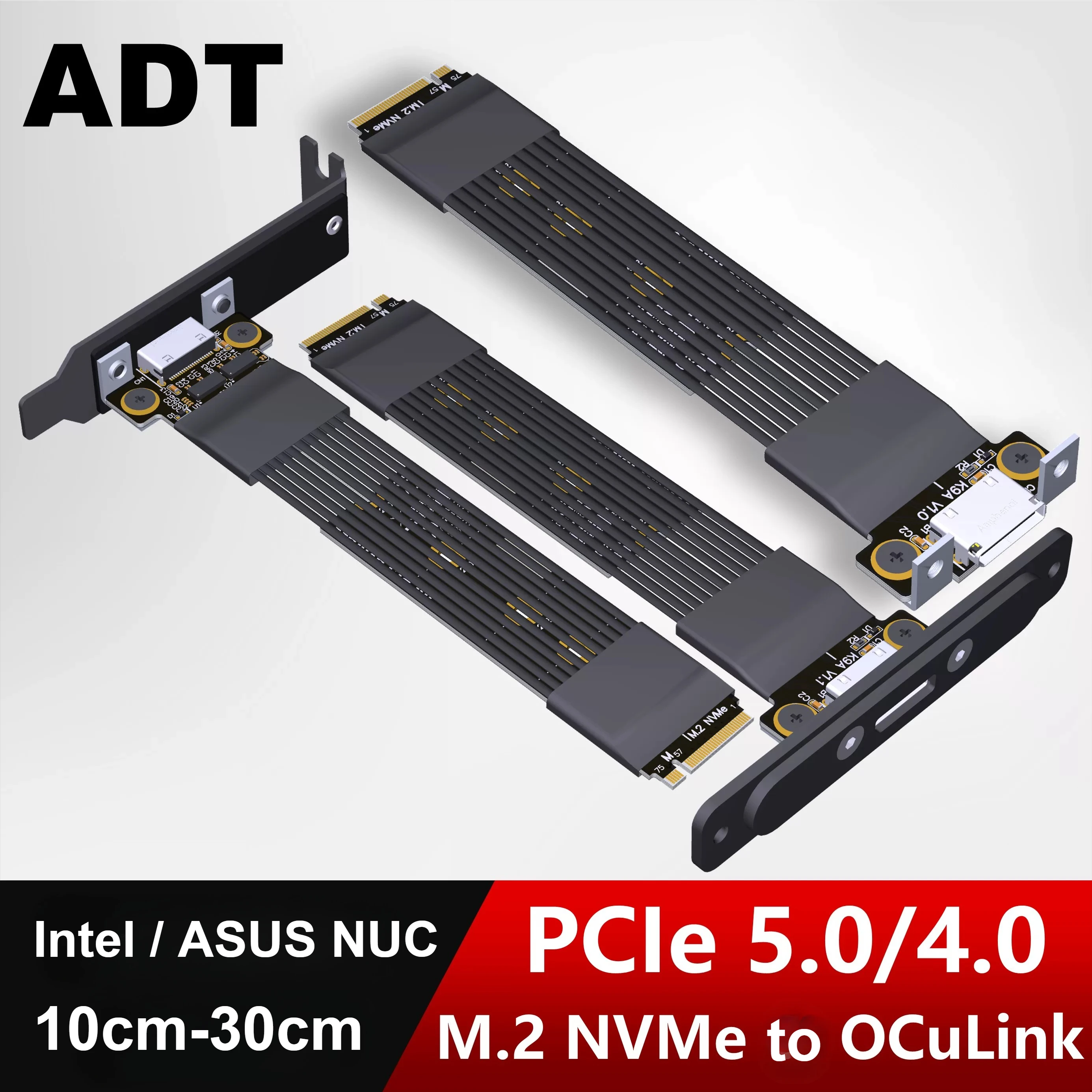K49SQ-BK14 สายเคเบิลชิป GPU OC - Pcie 5.0 Gpu Riser Cable บทวิจารณ์และราคา
