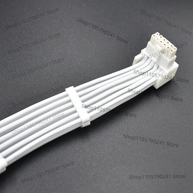 สายเคเบิลถักลายสีขาว 16AWG สำห - Dual 8Pin To 16Pin 12Vhpwr Cable บทวิจารณ์และราคา