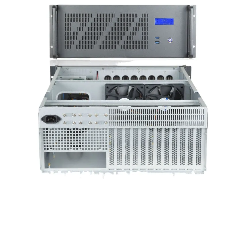 โครงเครื่องแร็ค 4U 12 สล็อต สำ - Server Gpu Chassis 4U บทวิจารณ์และราคา
