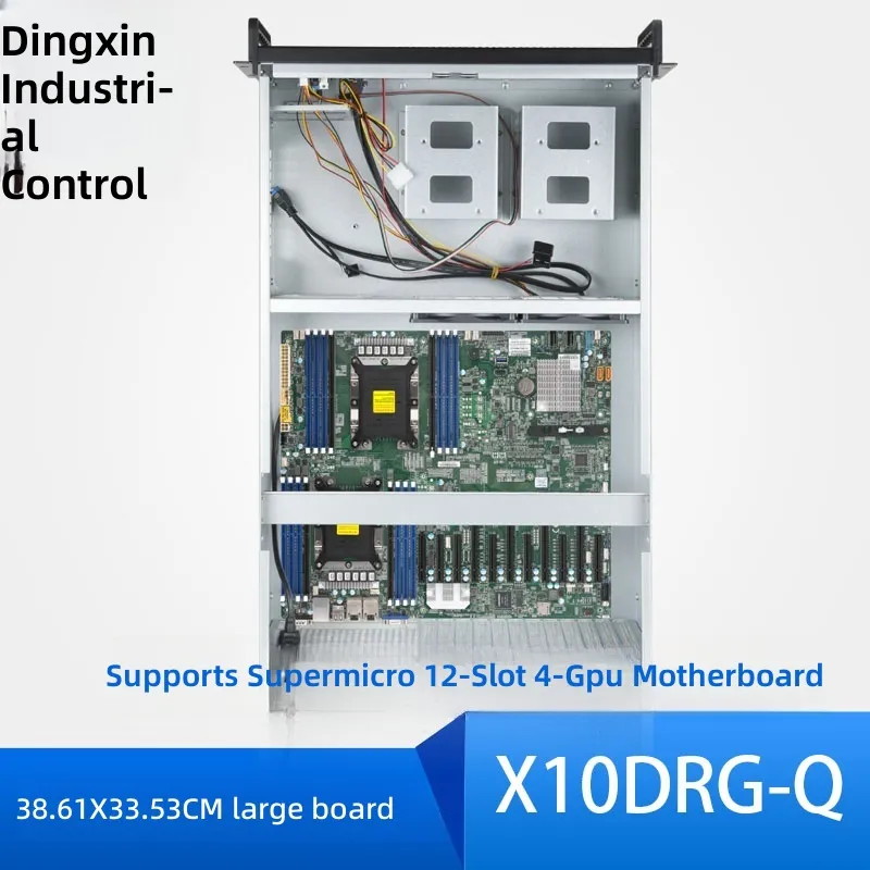 โครงเครื่องแร็ค 4U 12 สล็อต สำ - Server Gpu Chassis 4U บทวิจารณ์และราคา
